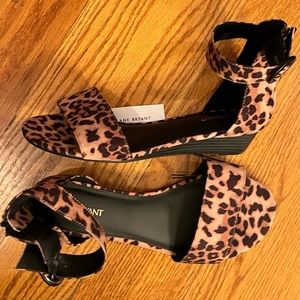 Lane Bryant Animal Print Sandals